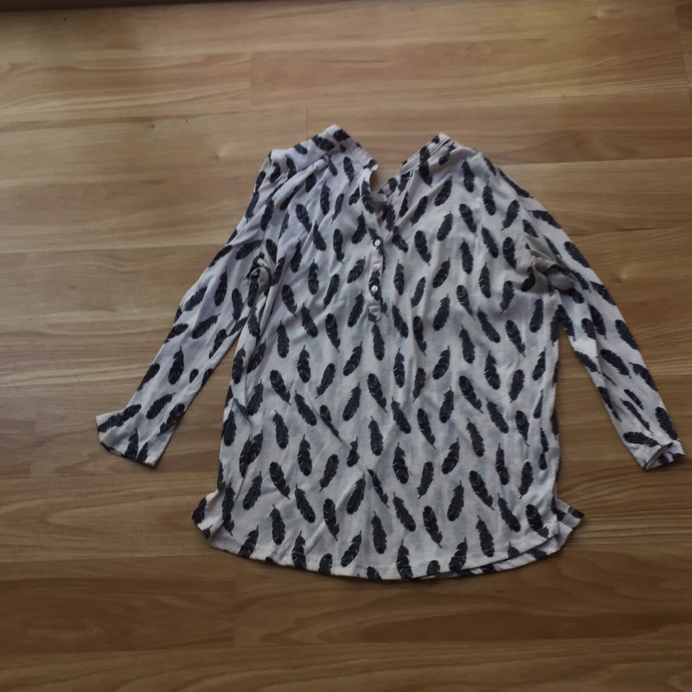 Feather shirt by H&M